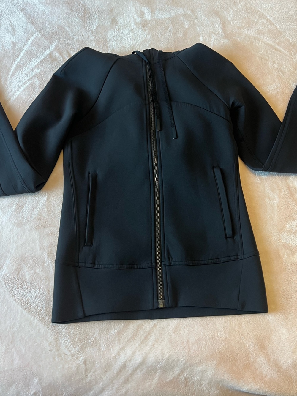 lululemon athletica Black Zip Front Jacket with hood